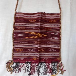 Boho/ hippie cross body bag.